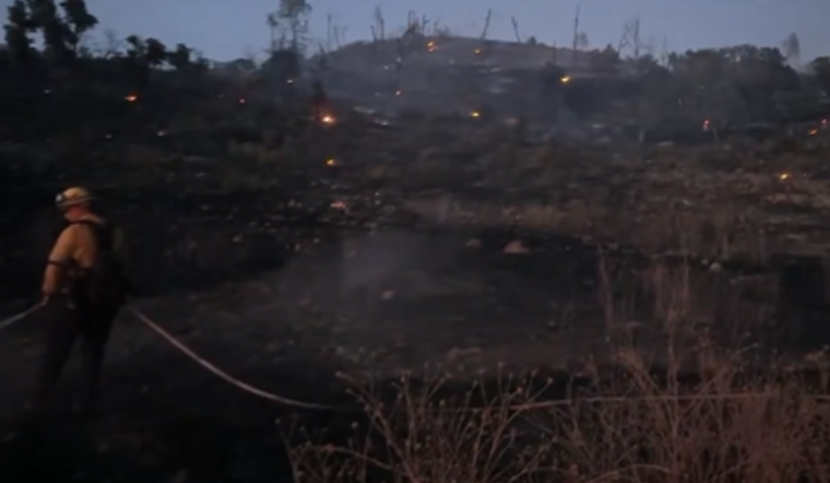 VIDEO: Four Firefighters Injured Battling Crystal Fire in Napa County, Blaze Now 75% Contained