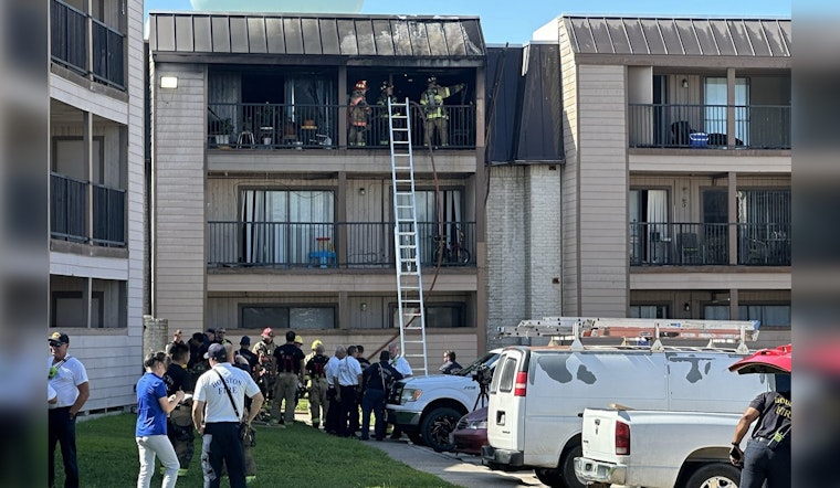 Four Rescued from Intense 2-Alarm Apartment Fire in Houston, Couple Hospitalized for Smoke Inhalation