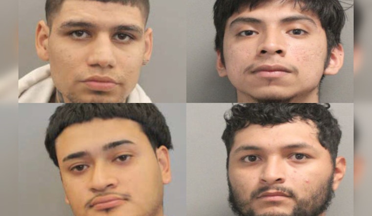 Four Suspects, Including Two with Multiple Warrants, Arrested in Harris County Aggravated Robbery Case