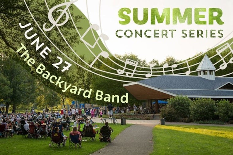 Free Summer Concert Series Continues with Backyard Band at Coon Rapids Dam