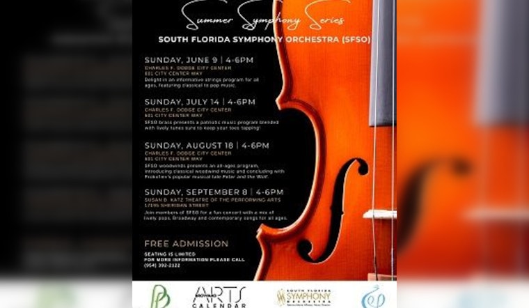 Free Summer Symphony Series Returns to Delight Pembroke Pines with the South Florida Symphony Orchestra