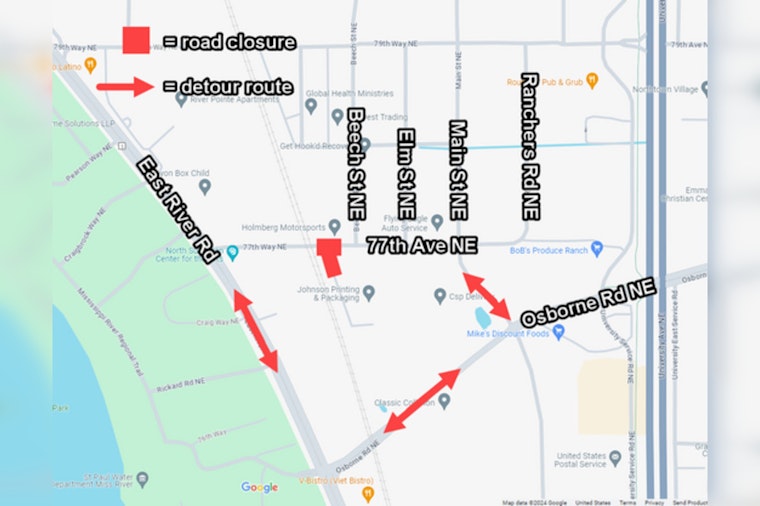 Fridley Commuters Rejoice as 77th Avenue NE, Railroad Closure Ends; More Roadwork Ahead