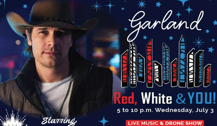Garland Invites Locals to Red, White & YOU! July 3 Celebration: Country Music, Family Fun, and Apple Pie-Eating Contest Await