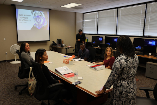Garland Police Department Welcomes New Recruits to Dispatch Academy for Emergency Response Training