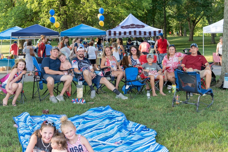 Goodlettsville's July 3rd Festivities, Volleyball, Foam Fun, and Fireworks at Moss-Wright Park