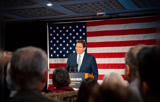 Gov. DeSantis Leads South Florida's Flood Recovery, Hopes for Dry Skies Ahead of Panthers Celebrations