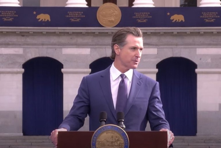 Governor Newsom Defends California's Progressive Policies, Upholds Reproductive Rights in State Address