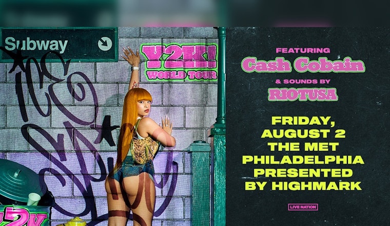 Grammy-Nominated Ice Spice Announces Philadelphia Stop on 'Y2K! WORLD TOUR' at The Met