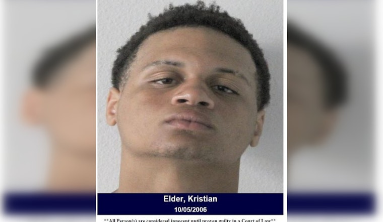 Harris County Man, Kristian Elder, Charged After High-Speed Chase Leads to Recovery of Stolen Vehicle