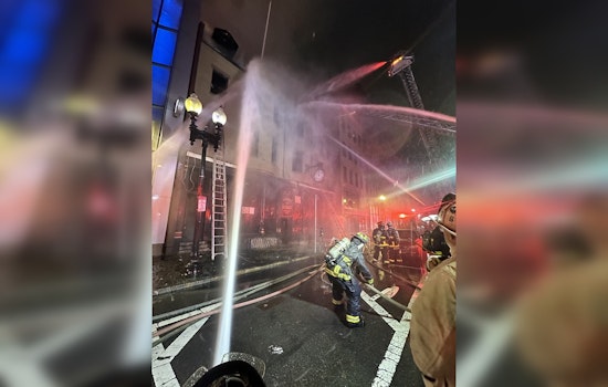 Historic Jacob Wirth Building in Boston Devoured by Four-Alarm Fire Amidst Renovation Efforts