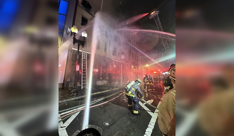 Historic Jacob Wirth Building in Boston Devoured by Four-Alarm Fire Amidst Renovation Efforts
