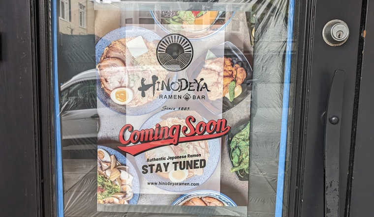 Historic Japanese Ramen Legacy Hinodeya Set to Open New Location in San Francisco's Marina District