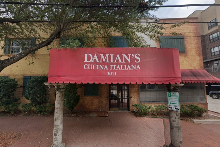 Houston Bids Farewell to a Culinary Icon, Damian’s Cucina Italiana to Close After 41 Years Amid Economic Struggles
