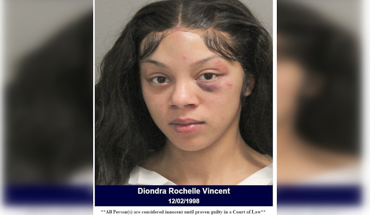 Houston Driver Diondra Vincent Charged with DWI After Collision with Toddler in Vehicle