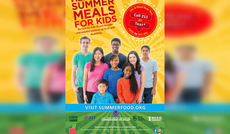Houston ISD Launches Free Summer Feeding Program for Students and Children