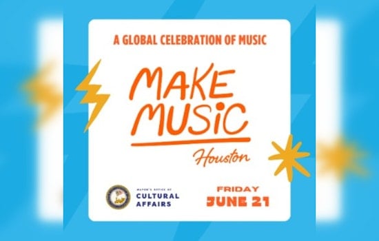 Houston Mayor John Whitmire Invites All to Celebrate 4th Annual Make Music Day on June 21