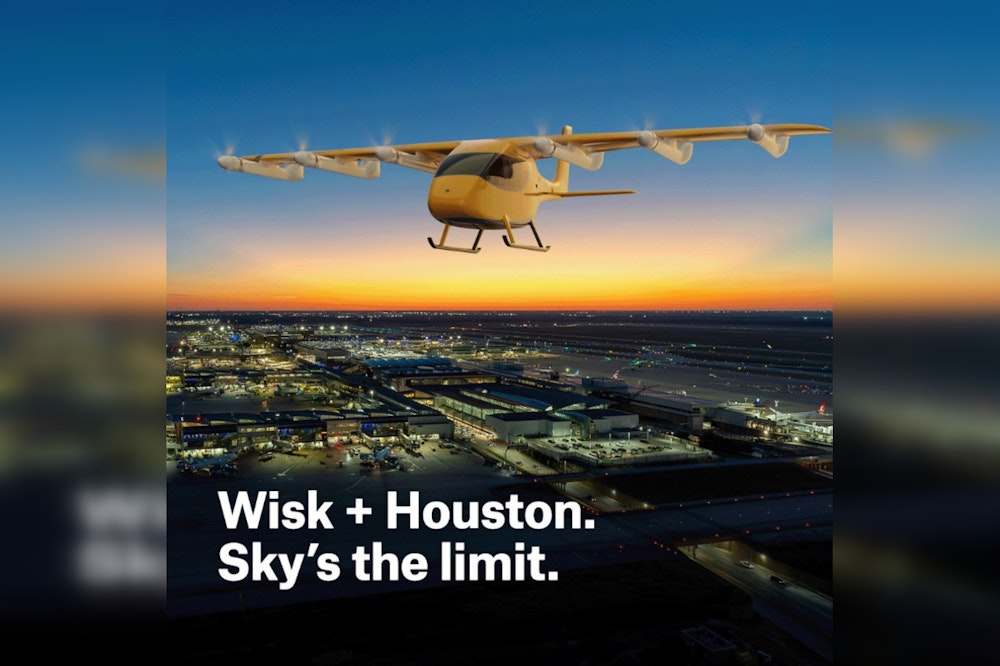Houston Partners with Wisk Aero to Pioneer Autonomous Air Taxis, Aiming to Transform Urban Transport