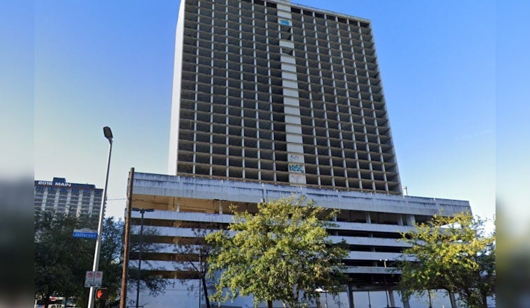 Houston's Abandoned Windowless Tower: A Symbol of Past Grandeur Awaits New Purpose