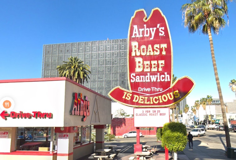 Iconic Arby's on Sunset Boulevard Serves Its Last Sandwich After 55 Years in Hollywood