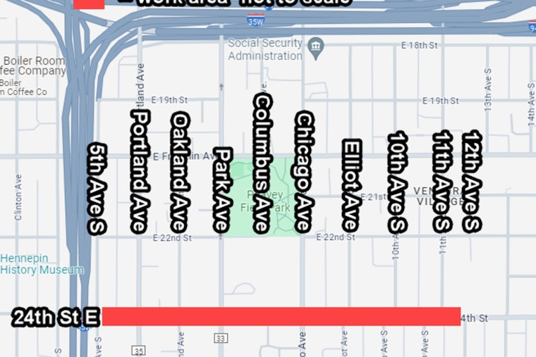 Infrastructure Upgrade Underway on 24th Street E. from Chicago to Oakland Ave, CenterPoint Energy Ensures Minimal Traffic Disruption