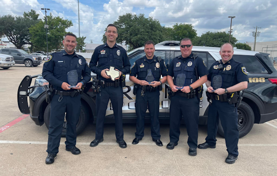 Irving Police Officers Honored at MADD Texas Awards for Efforts Against Impaired Driving