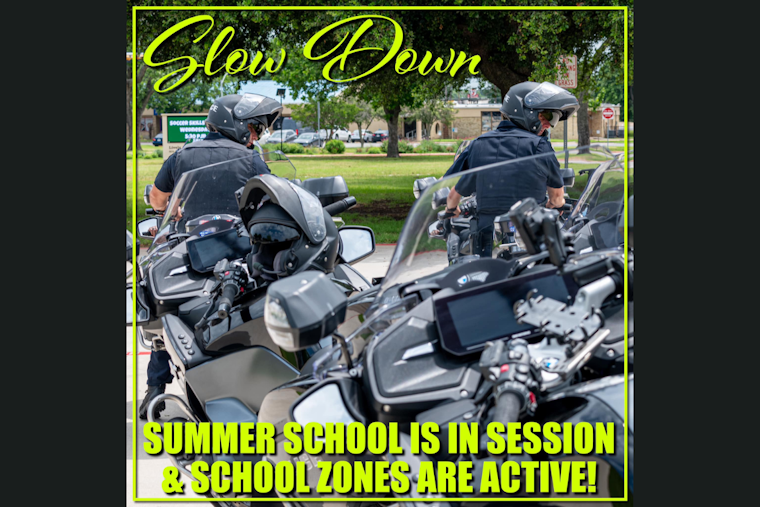 Irving School District Launches Summer Programs, Police Urge Drivers to Heed Active School Zones