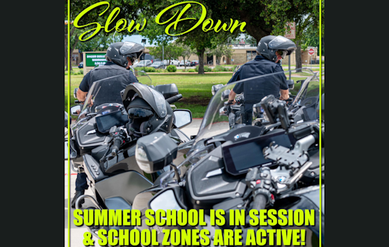 Irving School District Launches Summer Programs, Police Urge Drivers to Heed Active School Zones