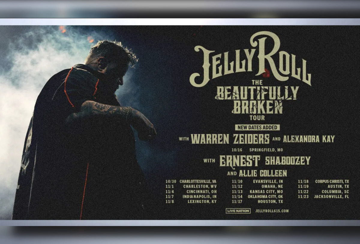 Jelly Roll's "Beautifully Broken Tour" Hits Indianapolis With New