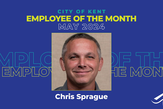 Kent Celebrates Chris Sprague as Employee of the Month for 30 Years of Dedicated Service to Police Training