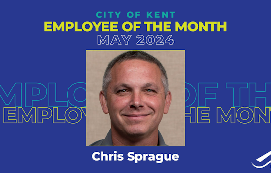 Kent Celebrates Chris Sprague as Employee of the Month for 30 Years of Dedicated Service to Police Training