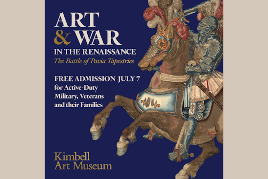 Kimbell Art Museum Honors Military Families with Free Admission to Renaissance Exhibit in Fort Worth