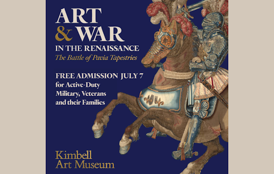 Kimbell Art Museum Honors Military Families with Free Admission to Renaissance Exhibit in Fort Worth