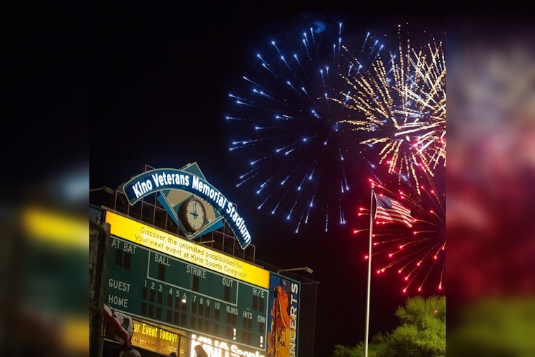 Kino Veterans Memorial Stadium to Host "Diamonds in the Sky" Fourth of July Celebration Benefiting Southern Arizona Food Bank