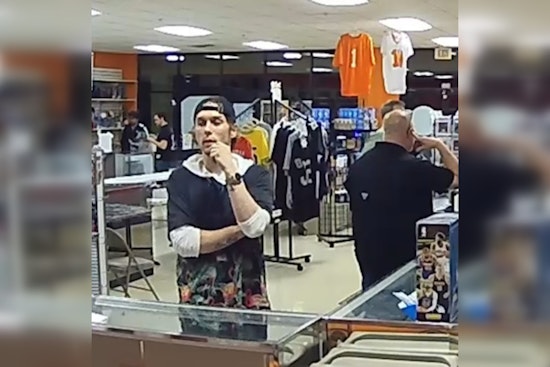 Knoxville Man Charged in Theft of $22,000 Worth of Autographed Jerseys from Underdog Collectibles