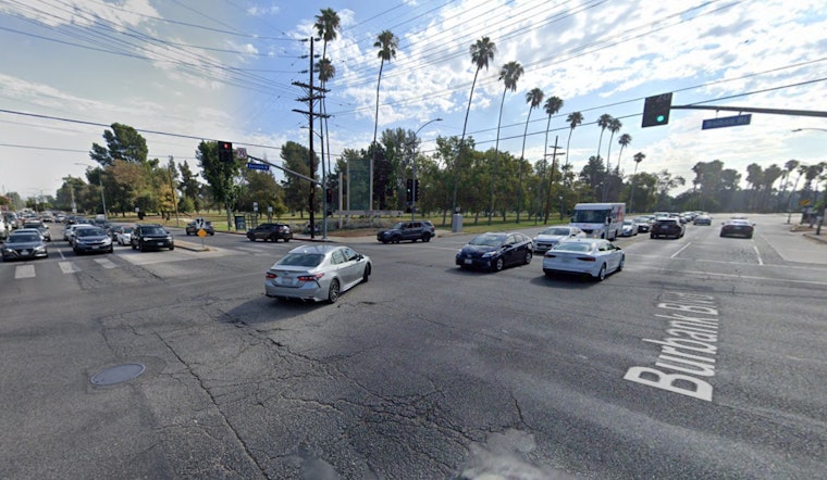 LAFD Conducts a "Physical Rescue" in Encino Following a Three-Vehicle Crash, Two Critically Injured