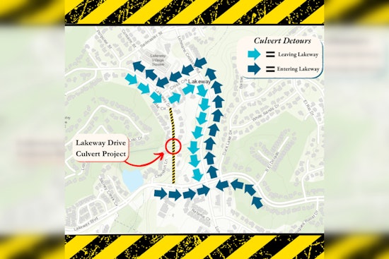 Lakeway Drive to Reopen July 2 Following Culvert Project, Top O The Lake Drive Up Next for Infrastructure Enhancements