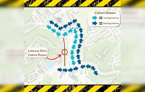 Lakeway Drive to Reopen July 2 Following Culvert Project, Top O The Lake Drive Up Next for Infrastructure Enhancements