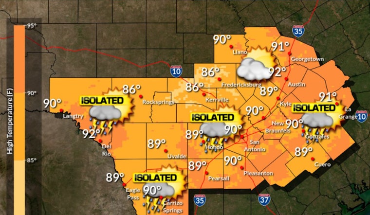 Last Day of Rain in Austin Before Heatwave Kicks In, Forecasts Predict Temperatures Nearing Triple Digits