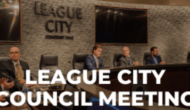 League City Residents Invited to Participate in Upcoming City Council Meeting and Work Session on June 11