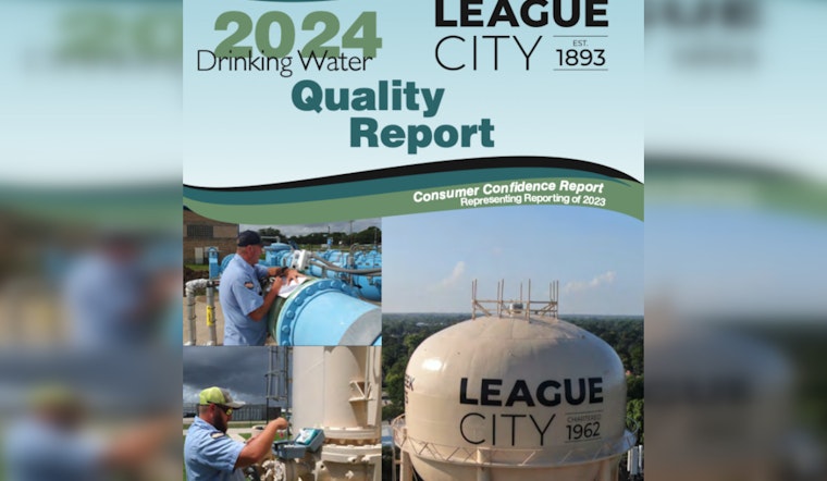 League City Unveils Annual Drinking Water Quality Report, Residents Encouraged to Stay Informed and Conserve