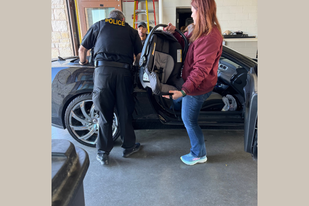 Lewisville Police Department Offers Free Car Seat Checks to Promote