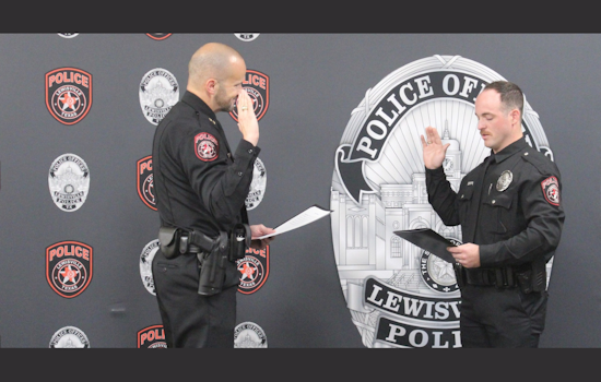 Lewisville Police Department Welcomes New Officer Brittain Skinner, Fitness Award Winner, to the Force