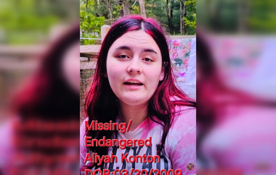 Local Police Seek Community's Help in Searching for Missing Endangered Juvenile Aliyah Konton