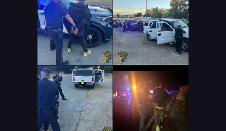 Los Altos Police Nab East Bay Duo with Stolen Vehicle and Narcotics After Traffic Stop