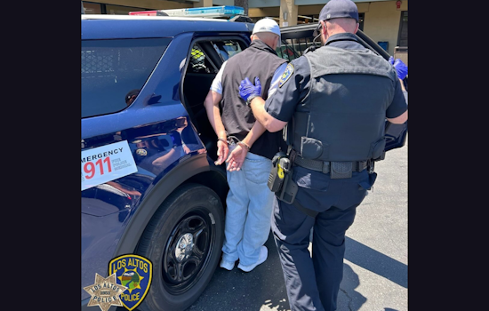 Los Altos Police Nab San Francisco Suspect Accused of Vehicle Theft and Drug Charges
