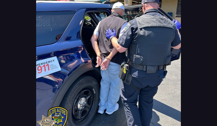 Los Altos Police Nab San Francisco Suspect Accused of Vehicle Theft and Drug Charges