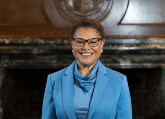 Los Angeles Mayor Karen Bass Launches New "Inside Safe" Initiative to Address Homelessness near MacArthur Park