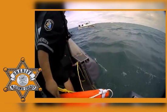 Macomb County Sheriff's Marine Division Swiftly Rescues Four Boaters on Lake St. Clair