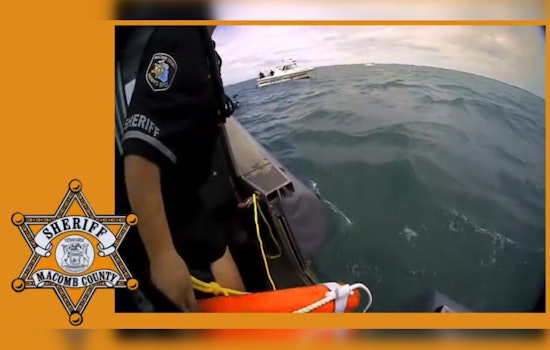 Macomb County Sheriff's Marine Division Swiftly Rescues Four Boaters on Lake St. Clair