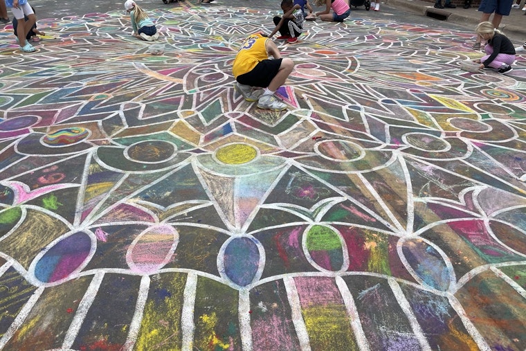 Main Street Transforms Into Colorful Canvas at Maple Grove's Chalkfest